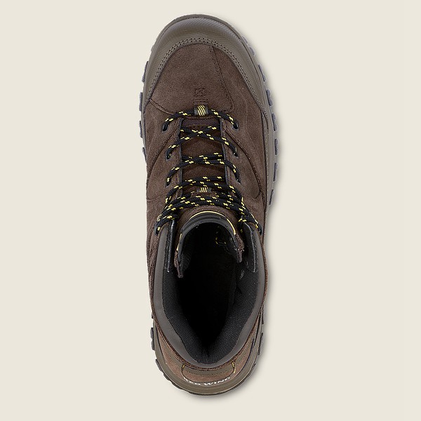 Vandrestøvler Herre - Red Wing Trbo - 5-Inch Waterproof Safety Toe - Mørkebrune - FIELPU-478